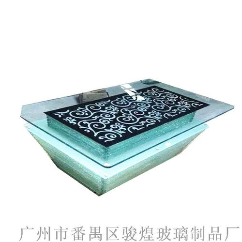 光影交輝 廣州番禺駿煌玻璃制品廠引領2019 KTV發光玻璃茶幾新風尚